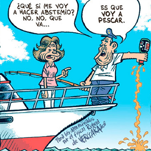 Caricatura de Juan Carlos